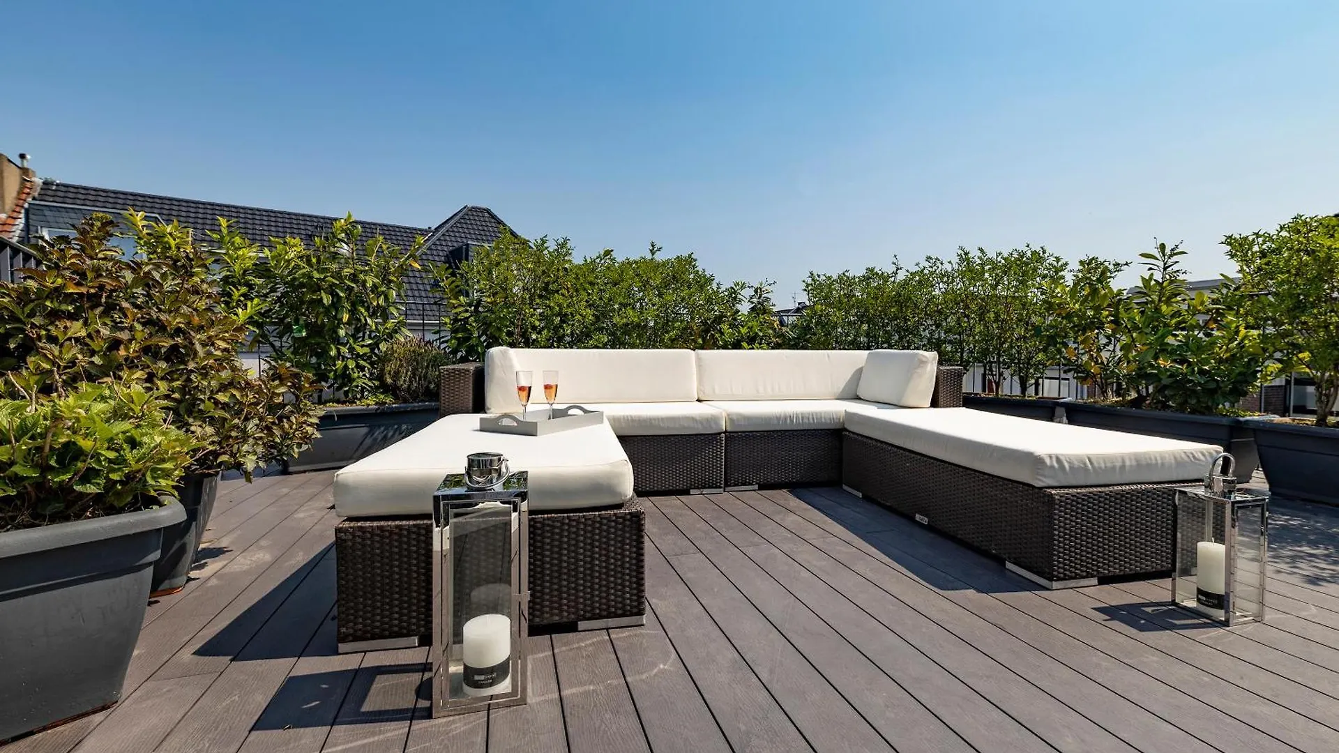 Appartement Penthouse With Whirlpool Central à Düsseldorf