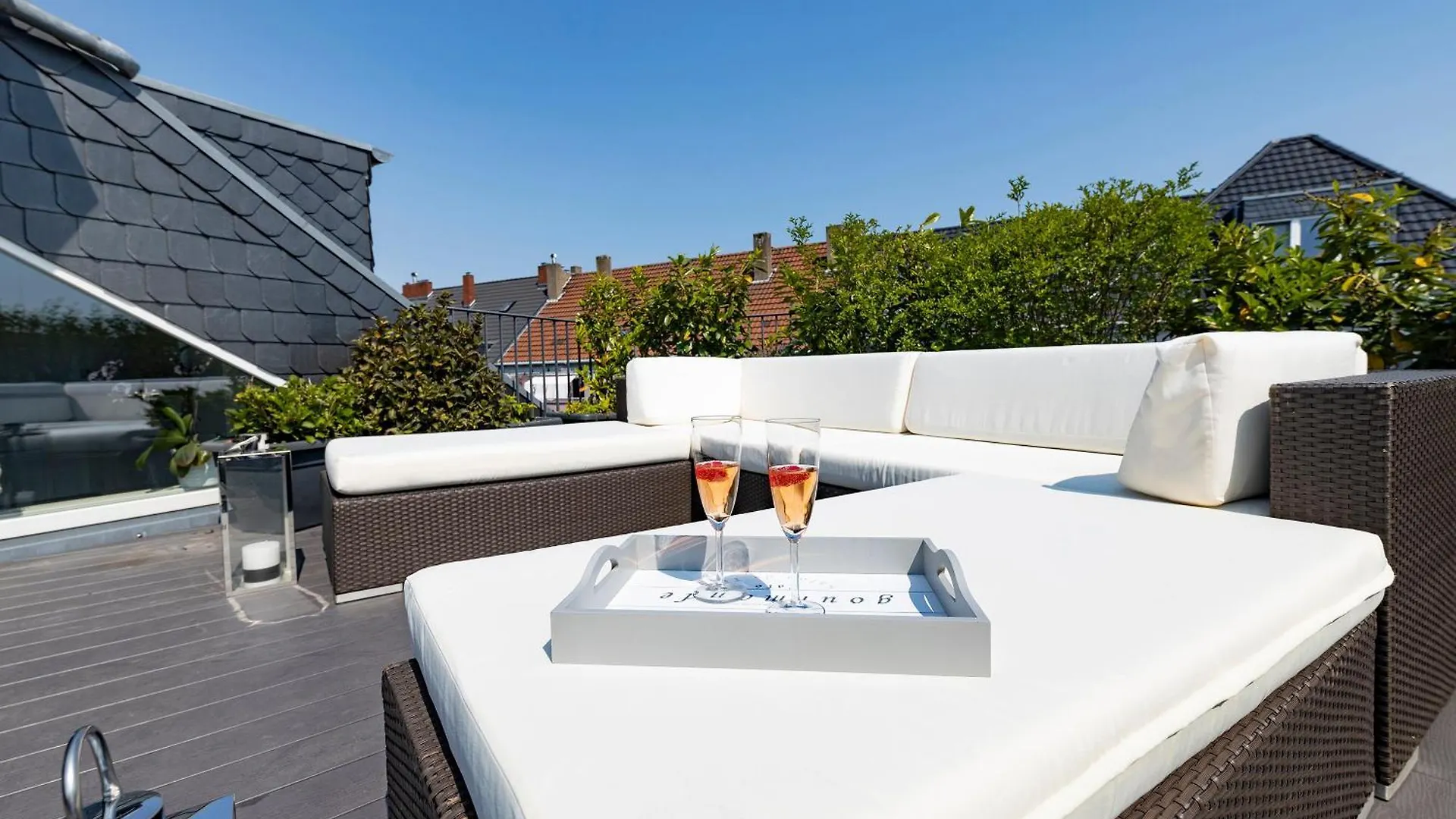 Appartement Penthouse With Whirlpool Central à Düsseldorf 0*,